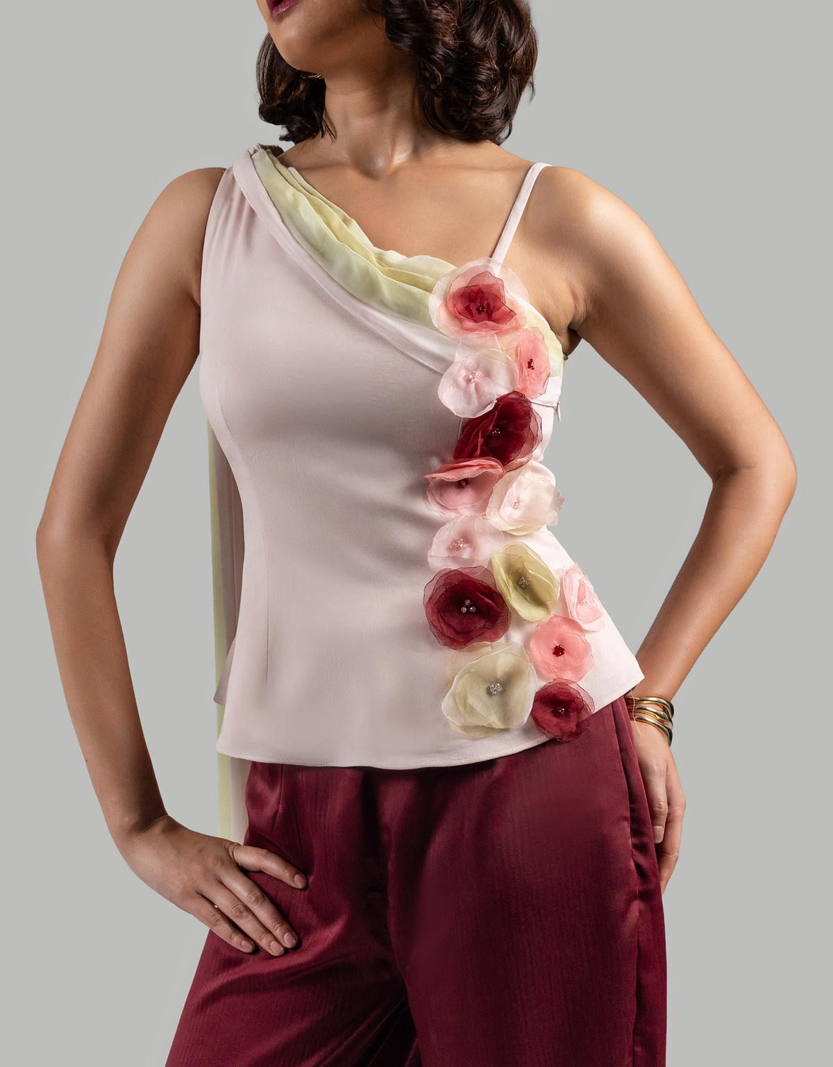 Camellia Appliqué Top