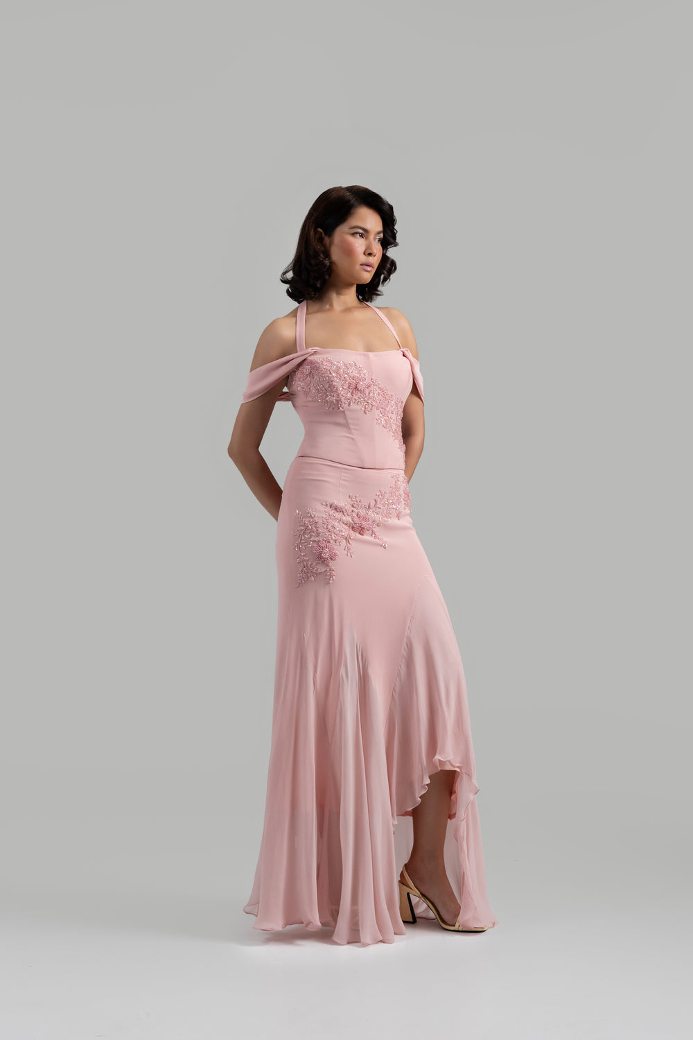 Blush Embelished Set